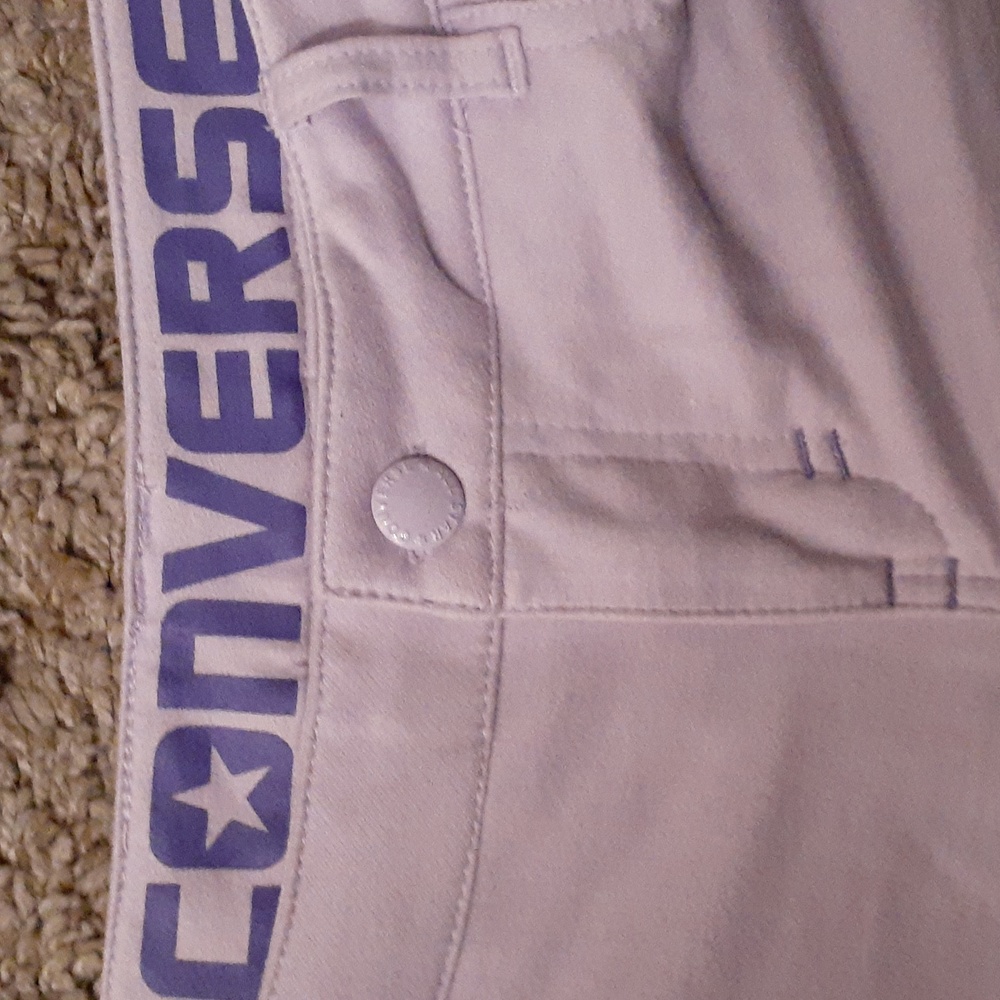 Converse Lilac Shorts XL Youth